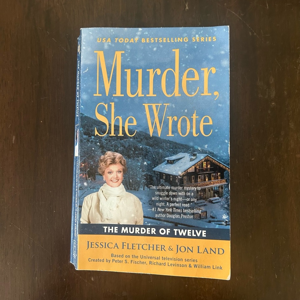 Murder, She Wrote Paperback Book